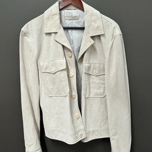 Bottega Venetta leather jacket new with tags in place, never worn.